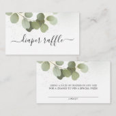 Greenery Foliage Eucalyptus Informatiekaartje (Voorkant / Achterkant)