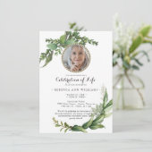 Greenery Foliage Foto's vieren het leven Kaart (Staand voorkant)