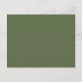 Greenery Foliage Garden Boho Wedding Details Card Informatiekaartje (Achterkant)