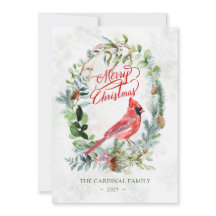 Greenery Foliage, Kardinaal kerstfeest