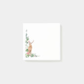Greenery Foliage Kerstdeer Post-it® Notes (Voorkant)