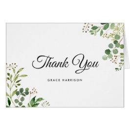 Greenery Foliage Leaves Elegant Hartelijk dank