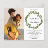 Greenery Foliage Photo Budget Weddenschap (Voorkant)