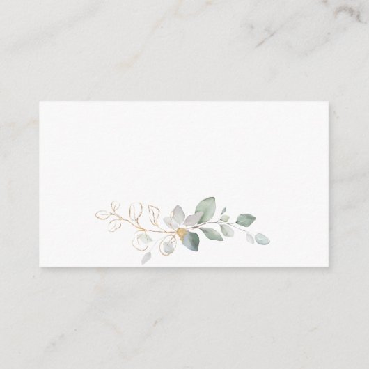 Greenery foliage raad hoeveel Kisses Game Informatiekaartje (Achterkant)