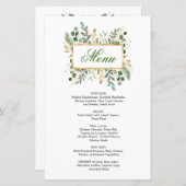 Greenery Foliage Red Berry Wedry (Voorkant / Achterkant)