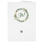 Greenery Foliage Red Berry Wedry (Achterkant)