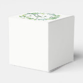 Greenery Foliage Wreath Wedding Bedankdoosjes (Achterkant)