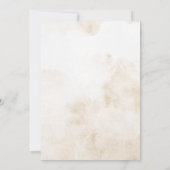 Greenery Funeral Celebration of Life Kaart (Achterkant)