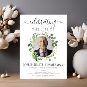 Greenery Funeral Memorial Kaart