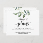 Greenery Garden, Aankondiging, uitgesteld Briefkaart (Voorkant / Achterkant)