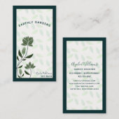 Greenery Garden Designer Visitekaartje (Voorkant / Achterkant)