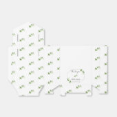 Greenery Garden Leaves Lijst Wedding Bedankdoosjes (Uitgevouwen)