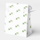 Greenery Garden Leaves Lijst Wedding Bedankdoosjes (Achterkant)