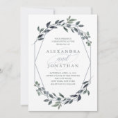 Greenery Geo | Zilverweddenschap Kaart (Voorkant)