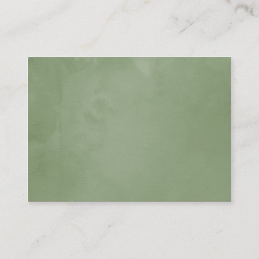 Greenery Geometric Baby shower Boek Aanvraag Informatiekaartje (Achterkant)