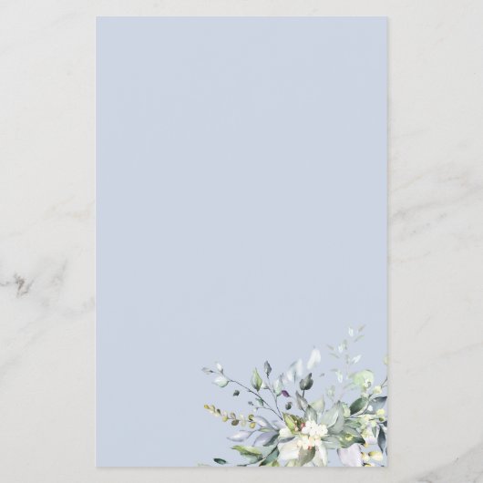 Greenery Geometric Bridal Word Scramble Game Flyer (Achterkant)