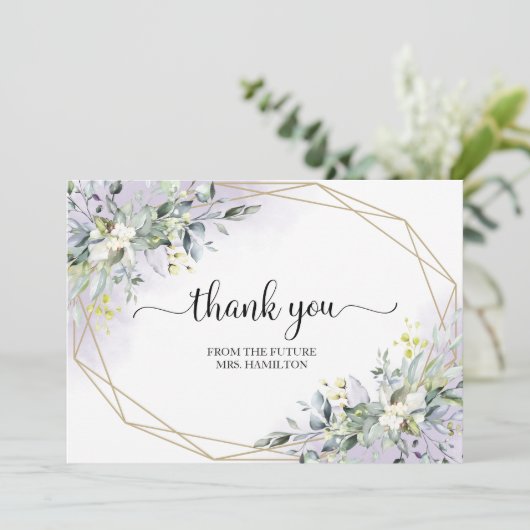 Greenery Geometric Vrijgezellenfeest (Staand voorkant)