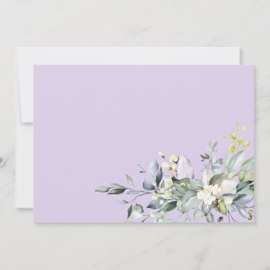 Greenery Geometric Vrijgezellenfeest (Achterkant)