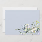 Greenery Geometric Vrijgezellenfeest Dank u Postca (Achterkant)