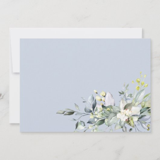 Greenery Geometric Vrijgezellenfeest Dank u Postca (Achterkant)