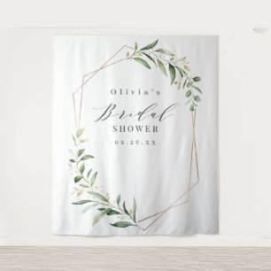 Greenery Geometric Vrijgezellenfeest Foto Backdrop Wandkleed