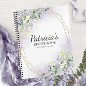 Greenery Geometric Vrijgezellenfeest Recipe Book Notitieboek