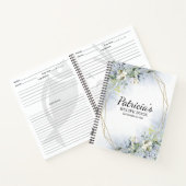 Greenery Geometric Vrijgezellenfeest Recipe Book Notitieboek (Binnen)