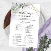 Greenery Geometric wat op uw telefoonbrochure is Flyer