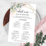Greenery Geometric wat op uw telefoonbrochure is Flyer<br><div class="desc">Greenery Geometric wat op uw telefoonbrochure is</div>