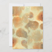 Greenery Giraffe Baby shower Kaart (Achterkant)