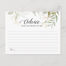 Greenery Gold Advice voor de toekomstige Kaart