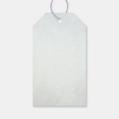 Greenery Gold Botanical Leaves Bedankt Cadeaulabel (Achterkant)