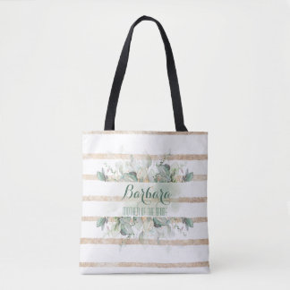 Greenery Gold Botanische Moeder van het Bruid Tas