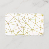 Greenery Gold Hoeveel Kisses-gamekaart Plaatskaartje (Achterkant)