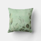 Greenery Gold Safari Cheetah Baby Nursery Kussen (Achterkant)