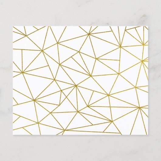 Greenery Gold Time Capsule Advice Shower-gamekaart Flyer (Achterkant)