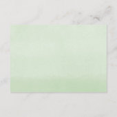 Greenery Gold verlaat Advies voor moeder ouders Informatiekaartje (Achterkant)