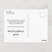 Greenery Golf ThMED Retirement Par-T-shirt Briefkaart (Achterkant)