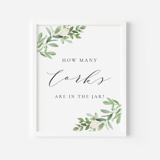 Greenery Greenery Greenery Hoeveel kurken zijn er  Poster