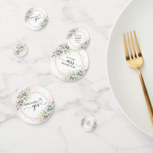 Greenery Greenery Waterverf Vrijgezellenfeest Conf Confetti (Groep)