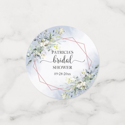 Greenery Greenery Waterverf Vrijgezellenfeest Conf Confetti (Kleine voorkant)