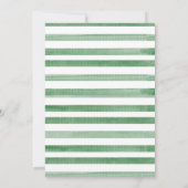 Greenery Het is een Baby shower van padlanddieren Kaart (Achterkant)