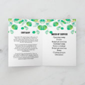 Greenery in liefhebbende begrafenis van het geheug programma (Binnen)