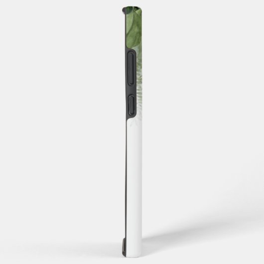 Greenery Initiaal Z Hoesje-Mate Samsung Galaxy Samsung Galaxy Hoesje (Rechterkant)