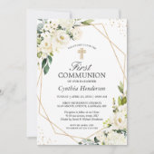 Greenery Ivory Floral First Community Kaart (Voorkant)