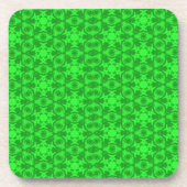 Greenery Kaleidoscope Drankjes Onderzetter (Voorkant)