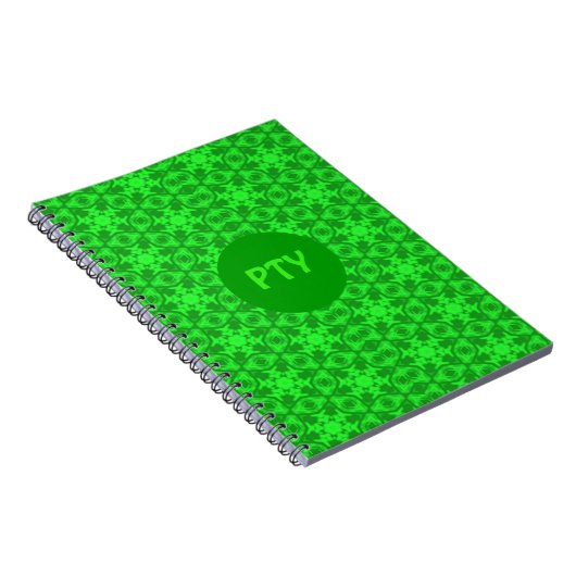 Greenery Kaleidoscope Notitieboek (Rechterzijde)