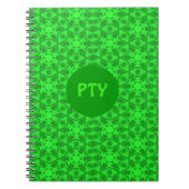 Greenery Kaleidoscope Notitieboek (Voorkant)