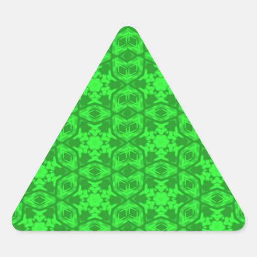 Greenery Kaleidoscope Sticker (Voorkant)