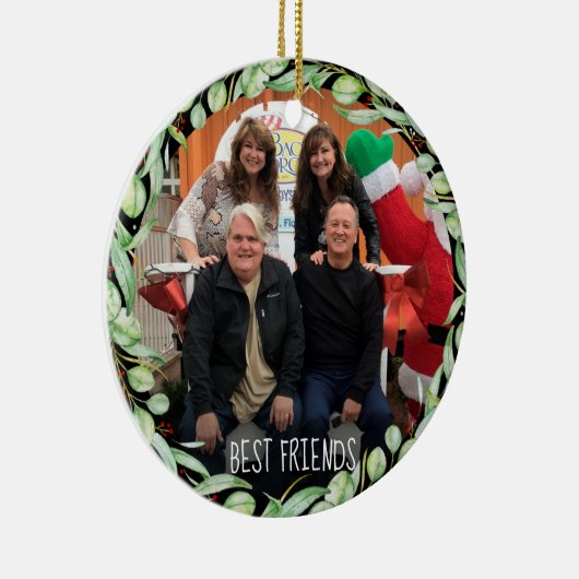 Greenery Keramisch Ornament (Rechts)